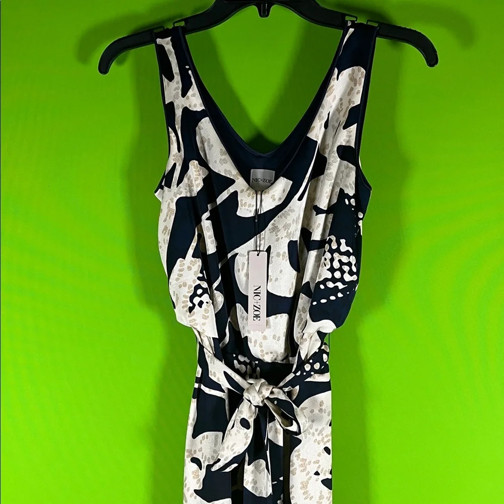 NIC+ZOE Water Lillies Bianca Dress size XS - Picture 3 of 5